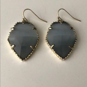 Kendra Scott Grey Earrings